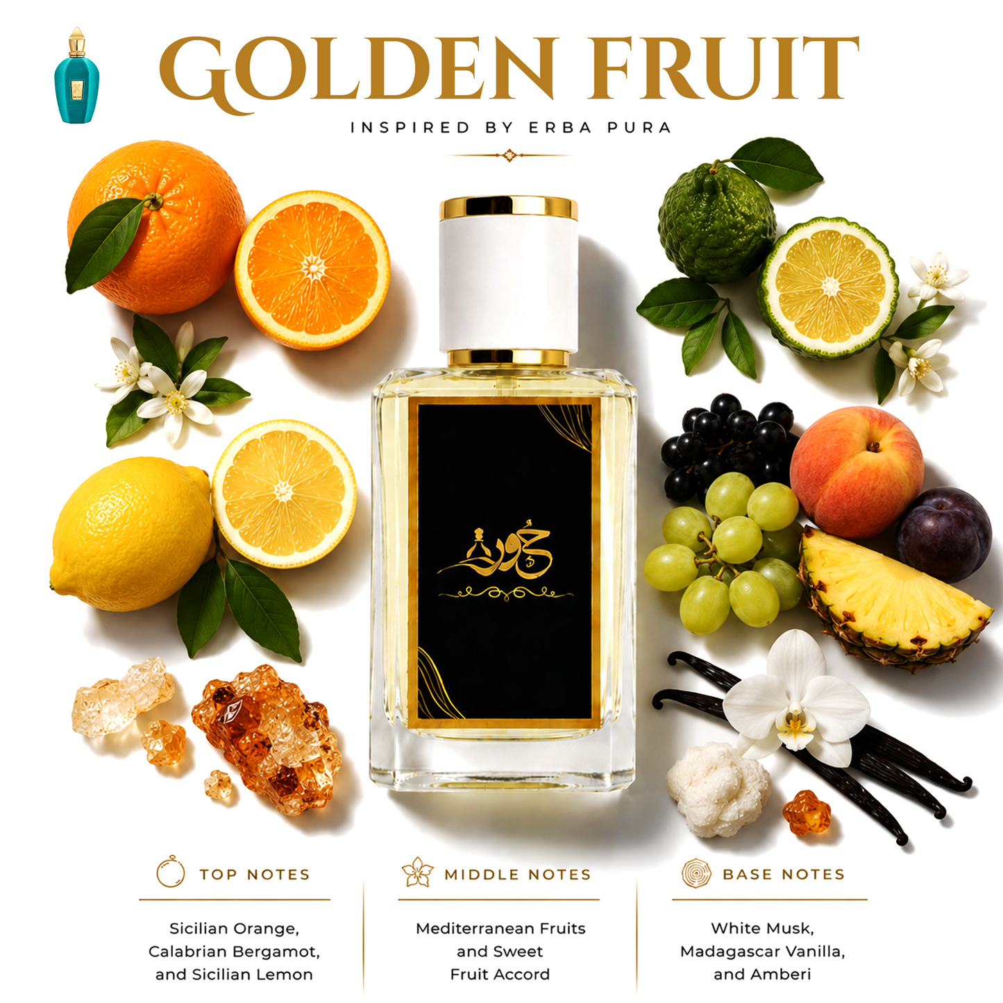 GOLDEN FRUIT - Inspired by Erba Pura