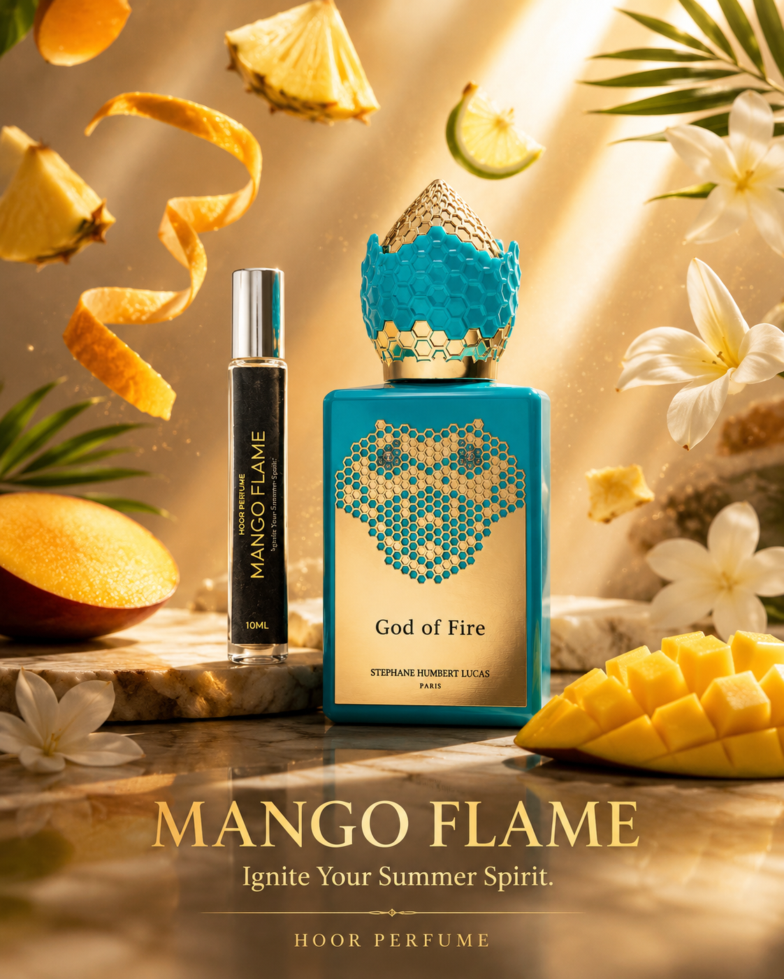 HOOR Golden Box | 4 Luxury Perfume Samples